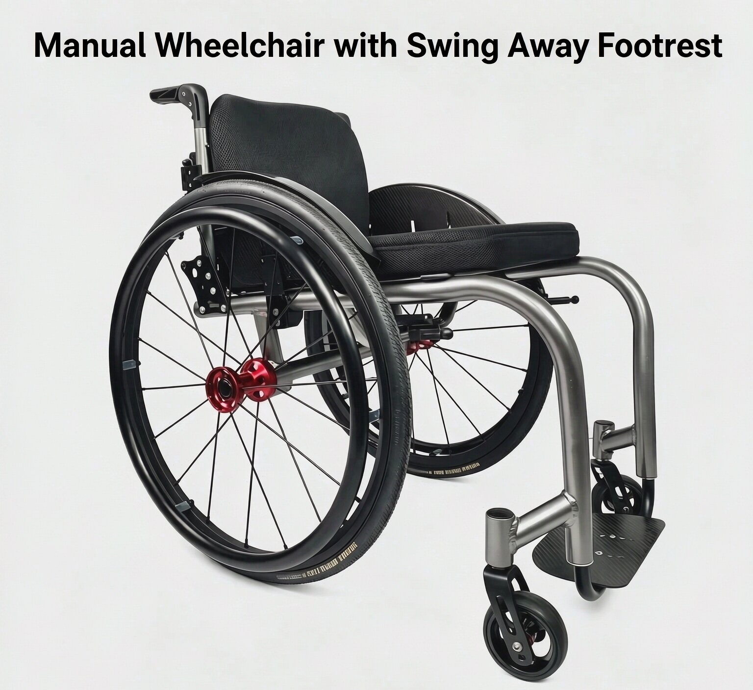 manual wheelchair with swing away footrest manual wheelchair with swing away footrest