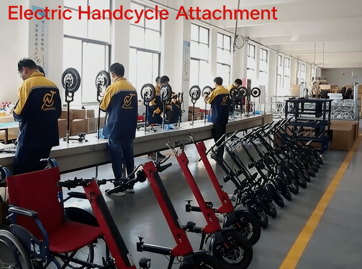 Electric Handcycle Attachment Electric Handcycle Attachment