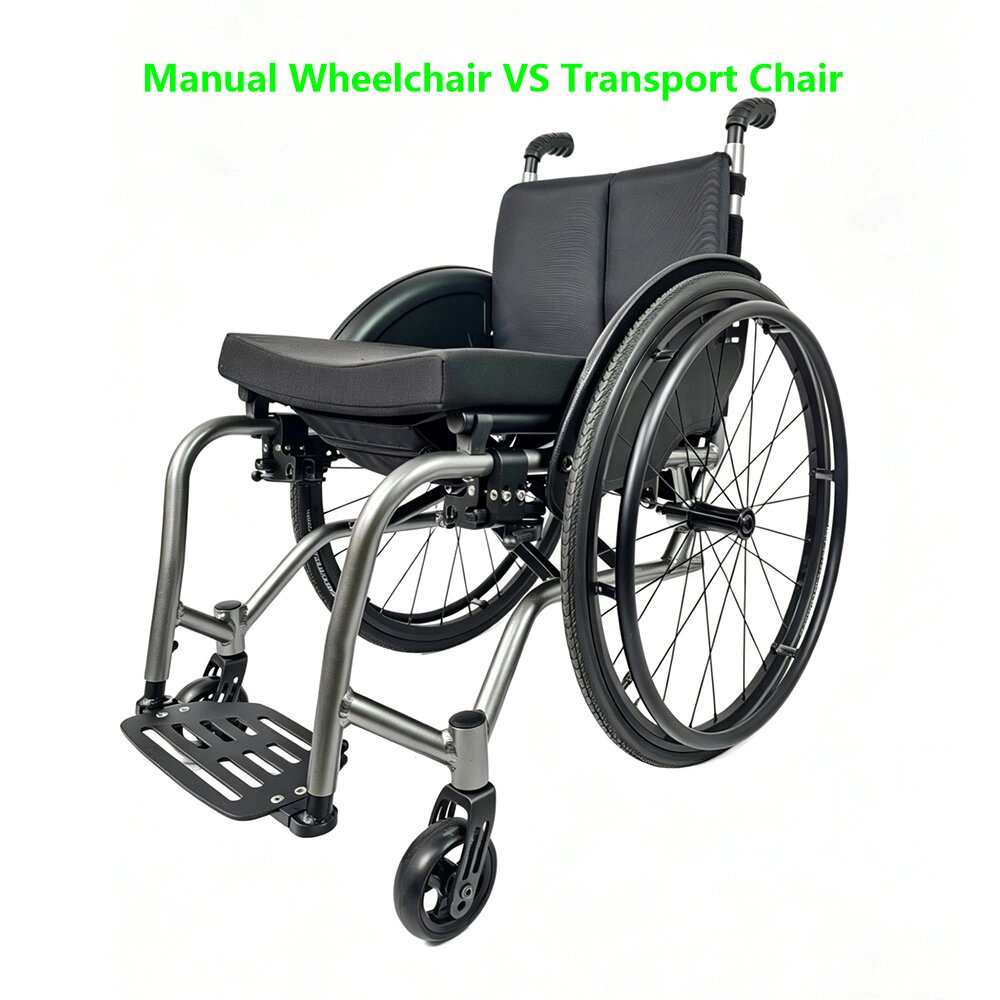 Manual Wheelchair vs Transport Chair Manual Wheelchair vs Transport Chair