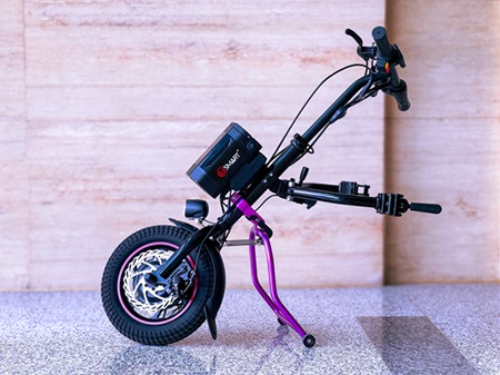 A3 lightweight electric wheelchair attachment