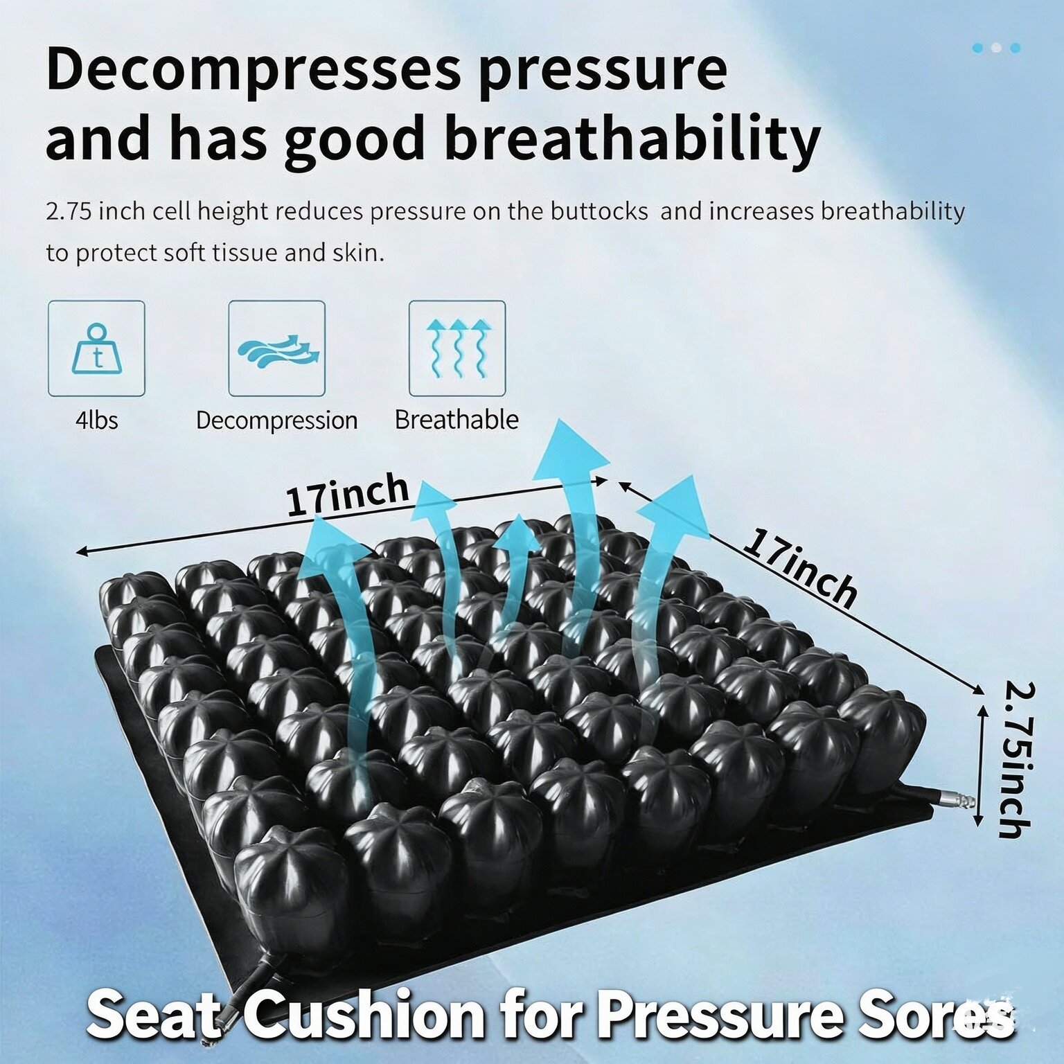 Seat Cushion for Pressure Sores: Prevention, Relief, and Recovery for Wheelchair Users