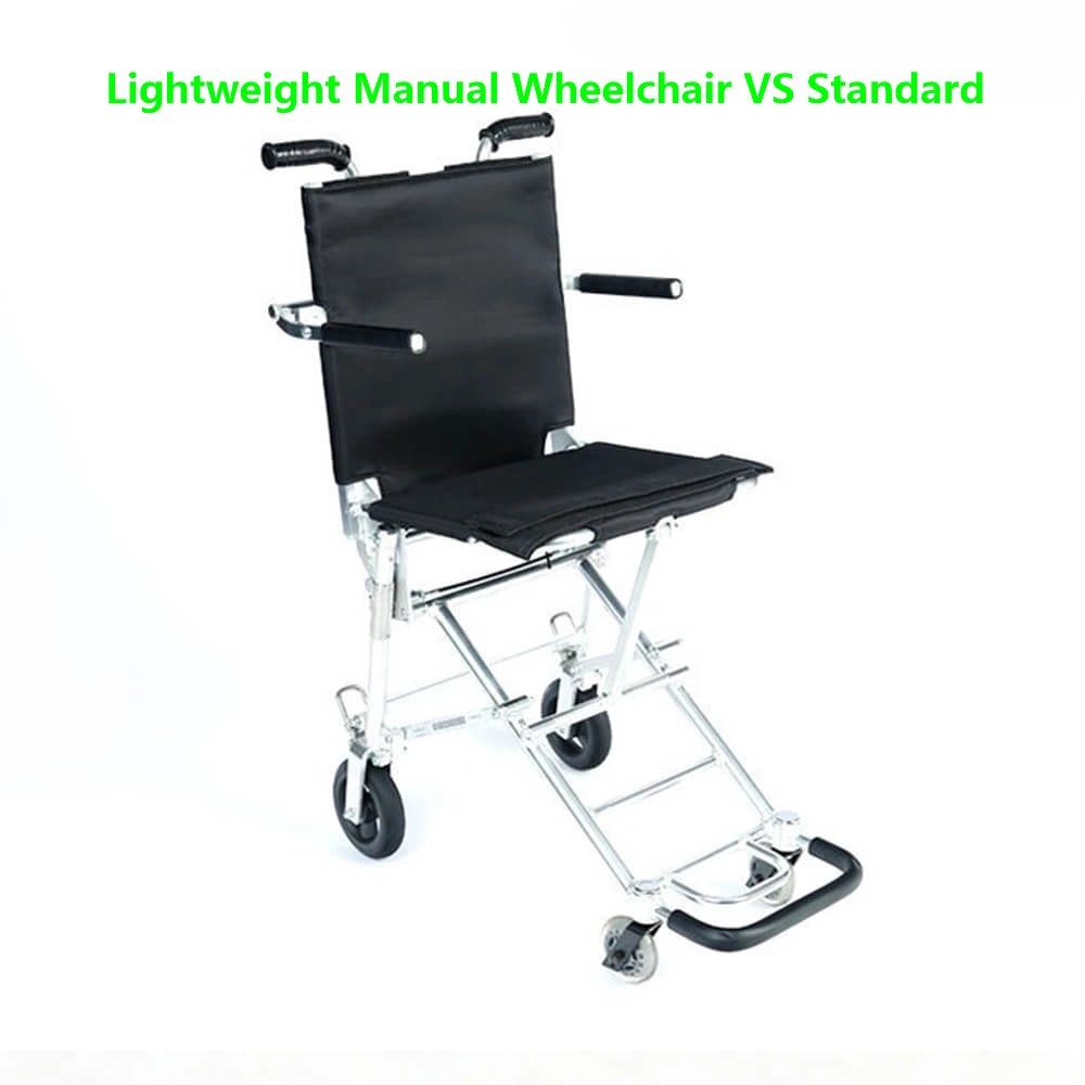 Lightweight Manual Wheelchair vs Standard