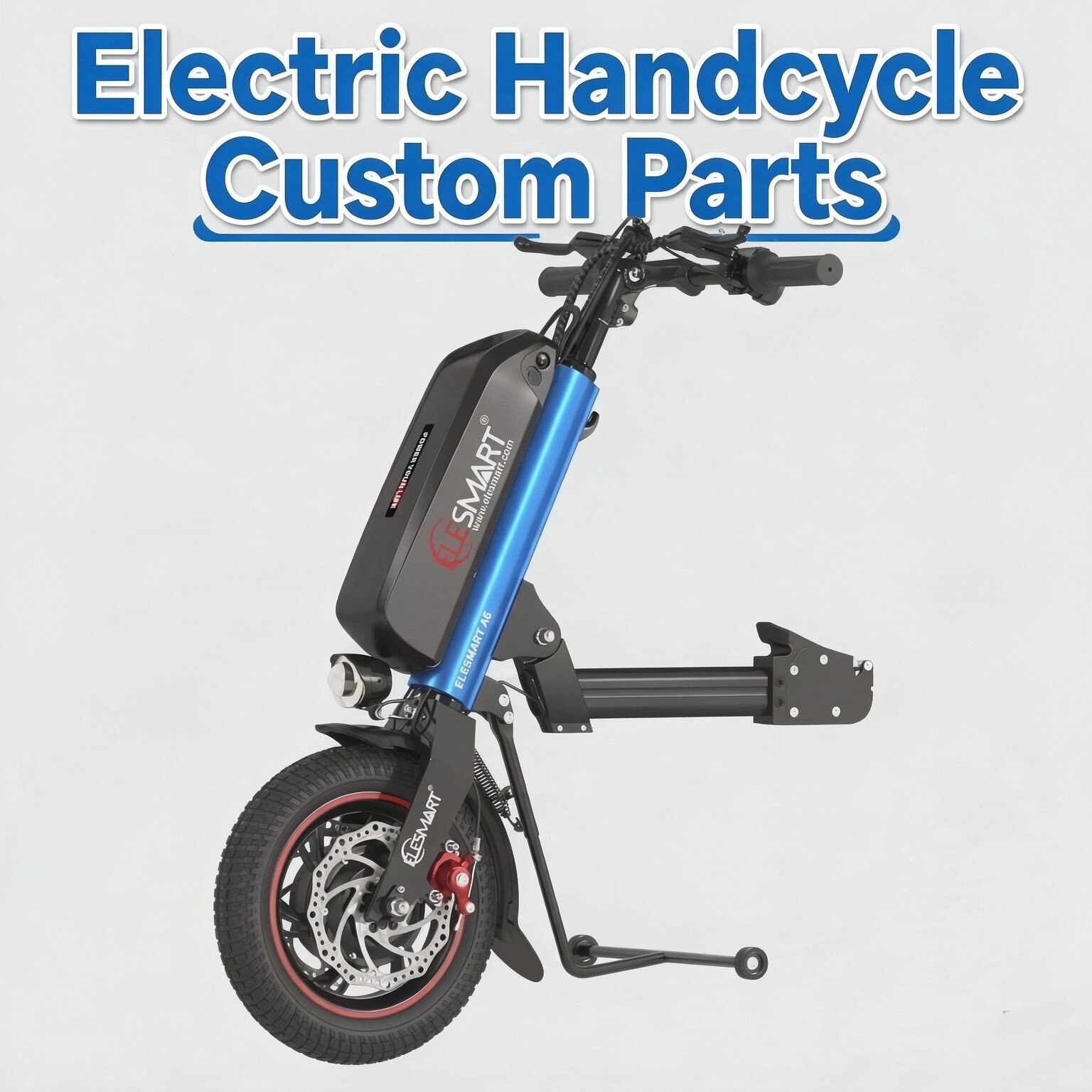 electric handcycle custom parts
