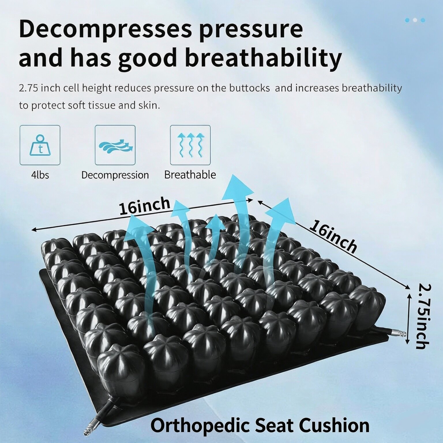 Orthopedic Seat Cushion: Enhancing Comfort, Support, and Mobility for Wheelchair Users