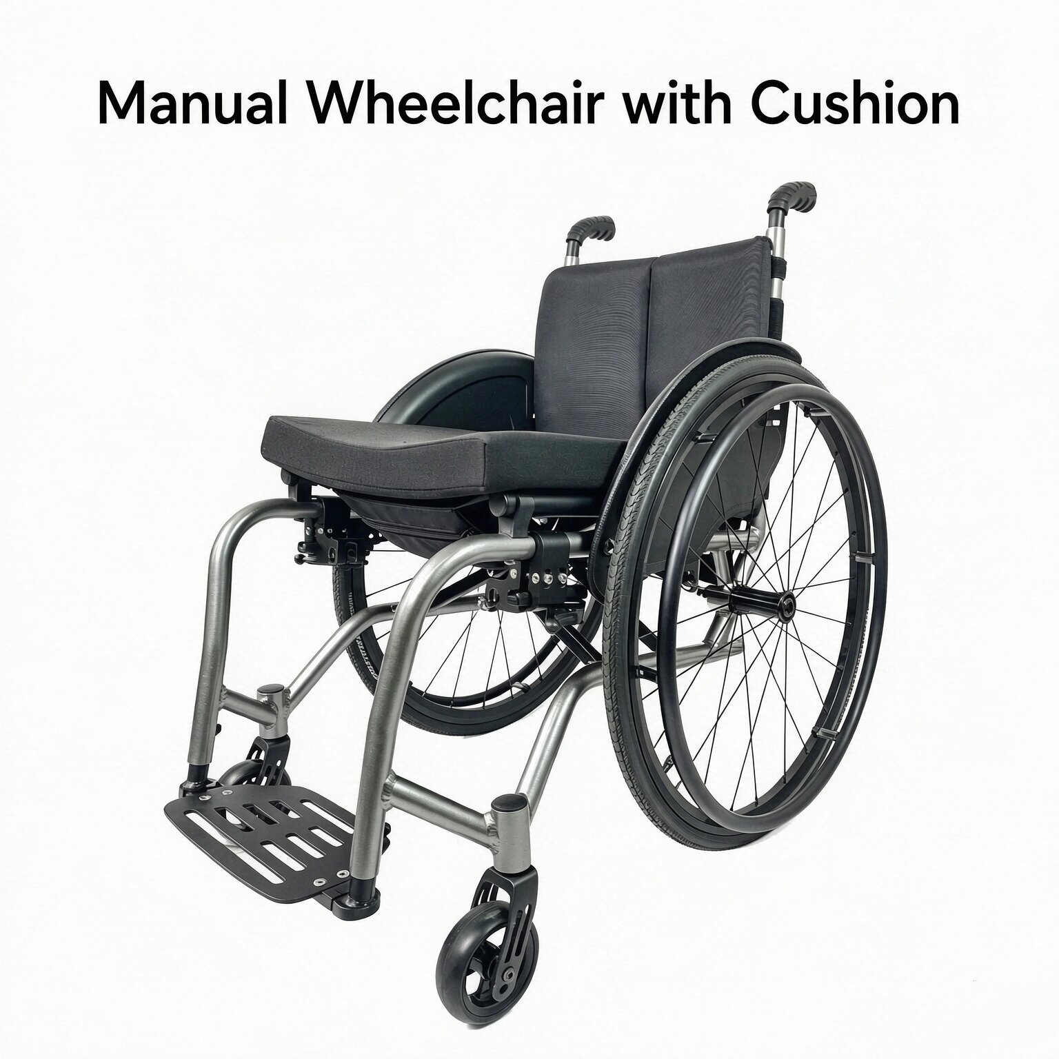 Manual Wheelchair with Cushion