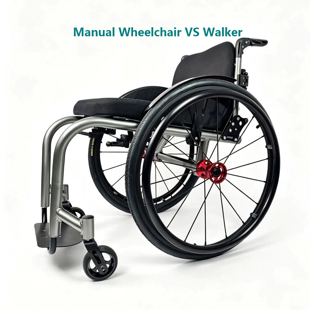Manual Wheelchair vs Walker