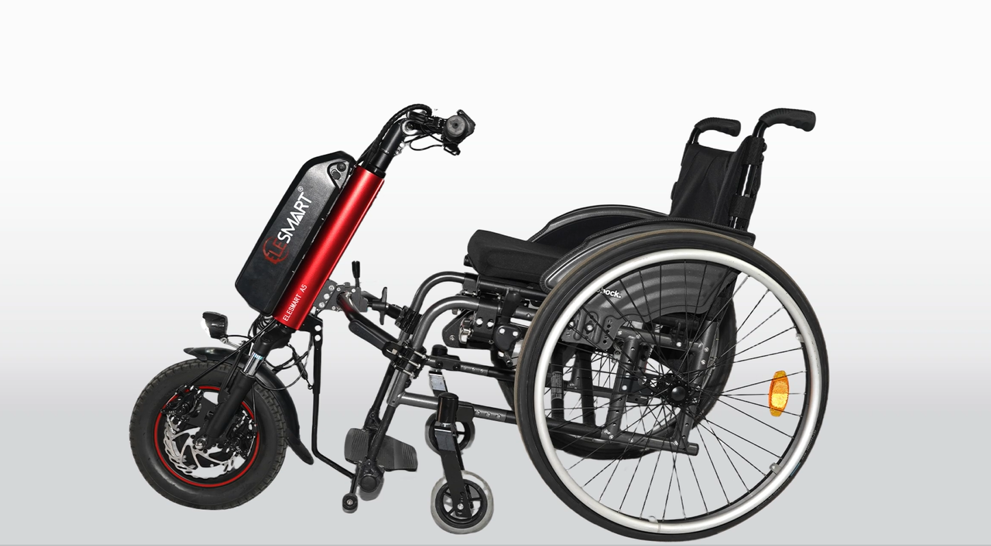 wheelchair power attachment