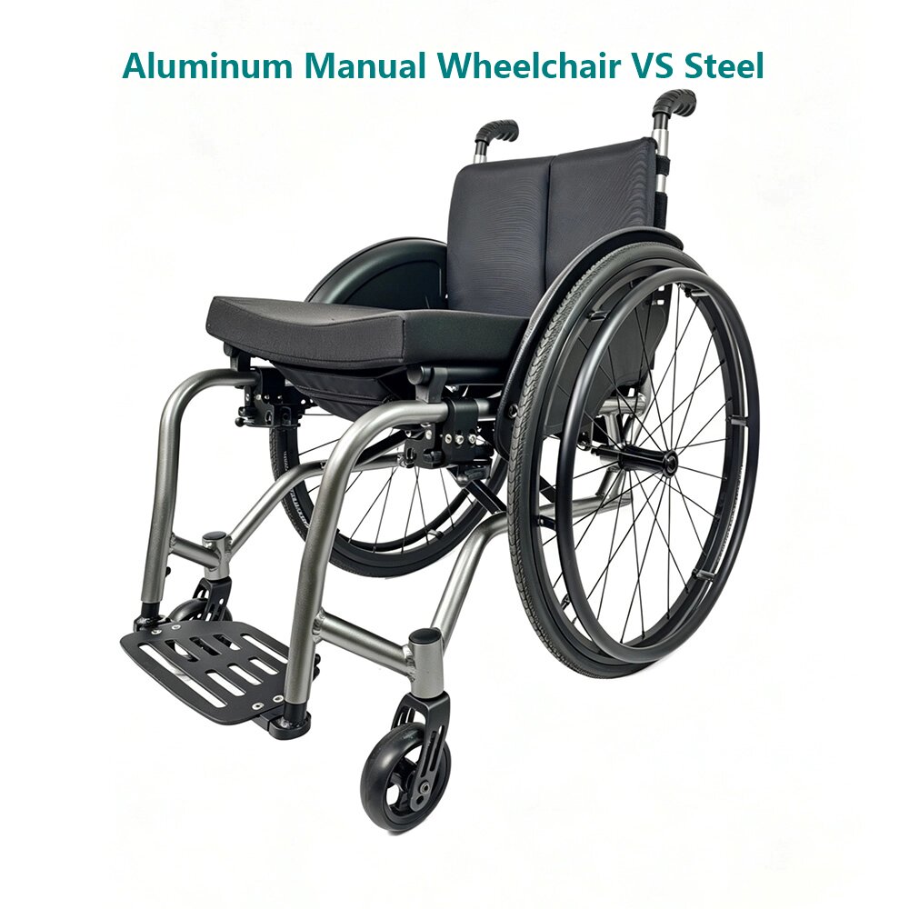 Aluminum Manual Wheelchair vs Steel