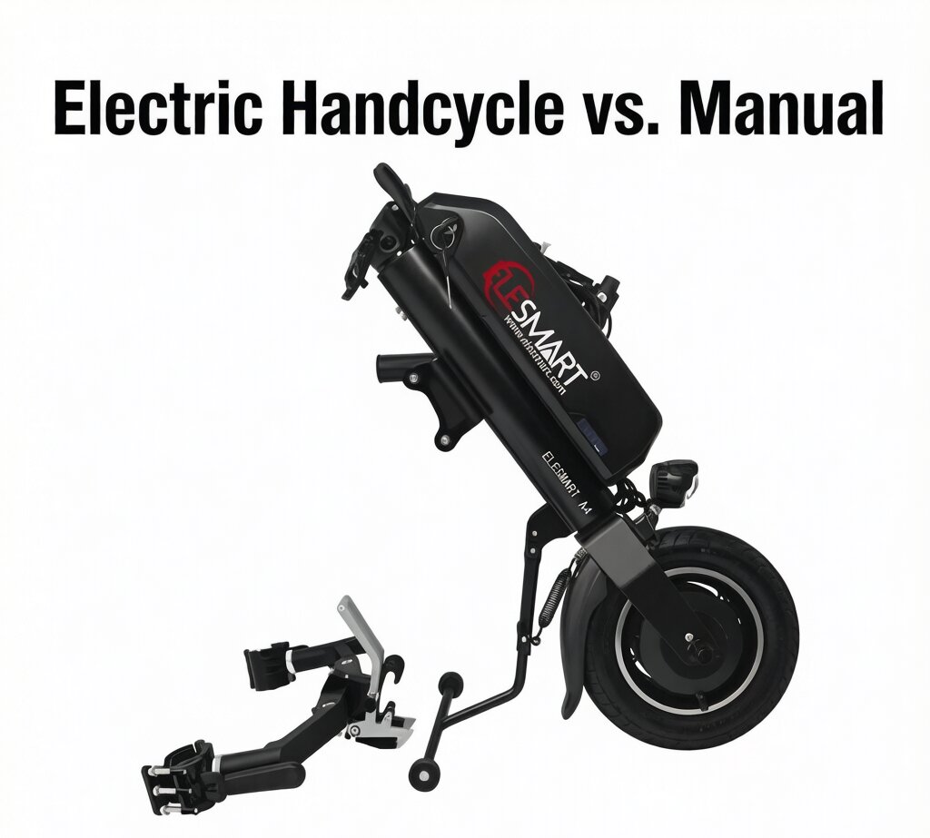 Electric Handcycle vs Manual
