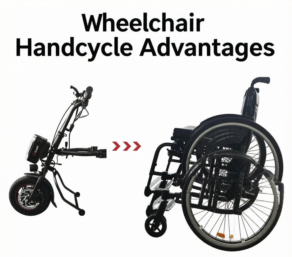 wheelchair handcycle advantages