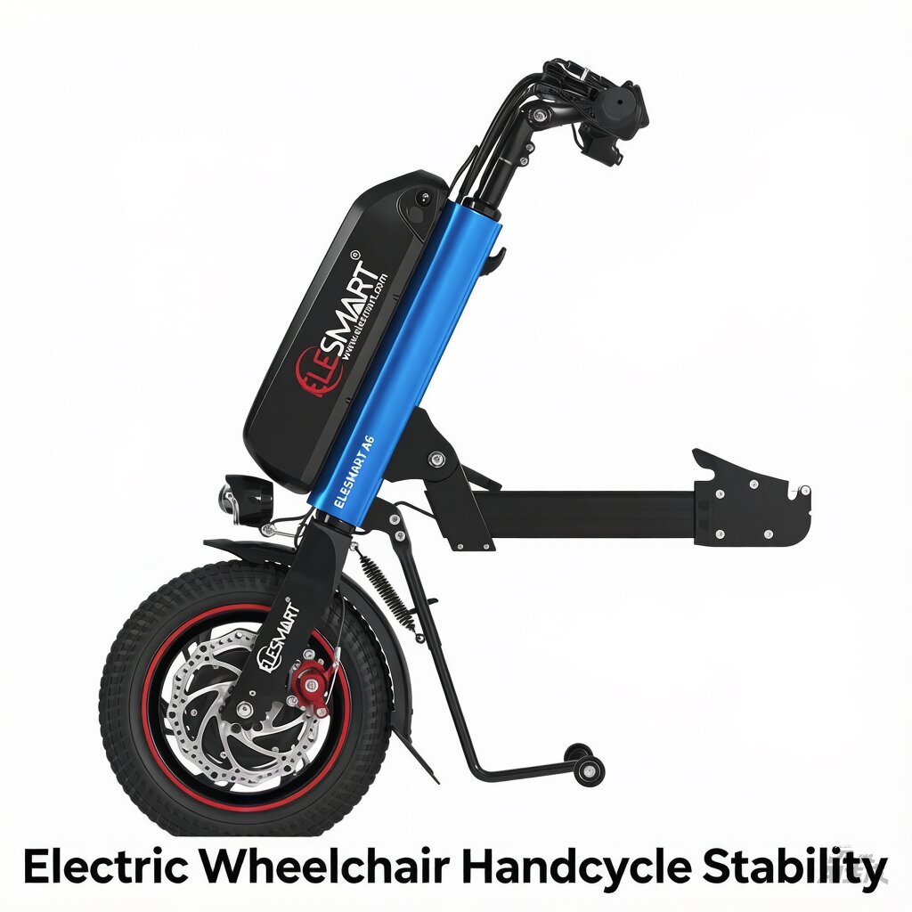 Electric Wheelchair Handcycle Stability
