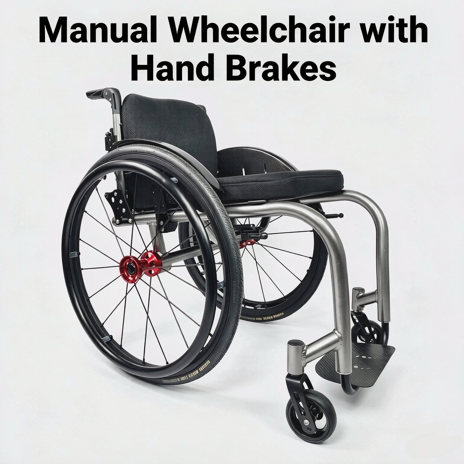 Manual Wheelchair with Hand Brakes