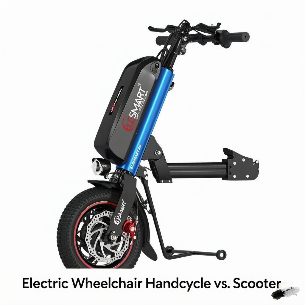 Electric Wheelchair Handcycle vs Scooter