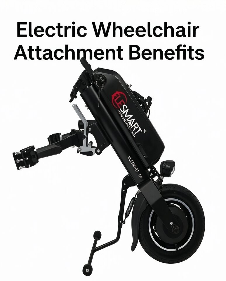 electric wheelchair attachment benefits