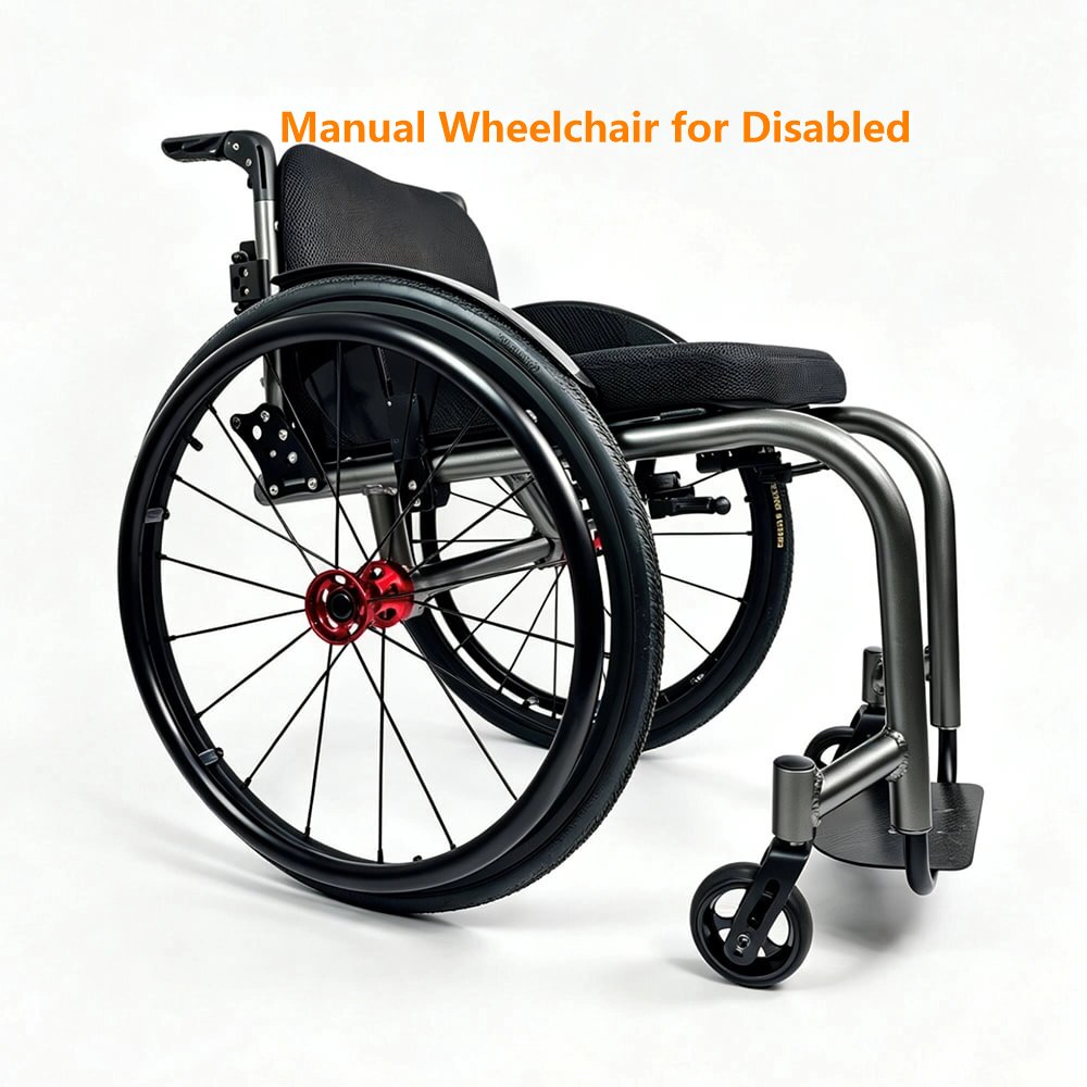 Manual Wheelchair for Disabled